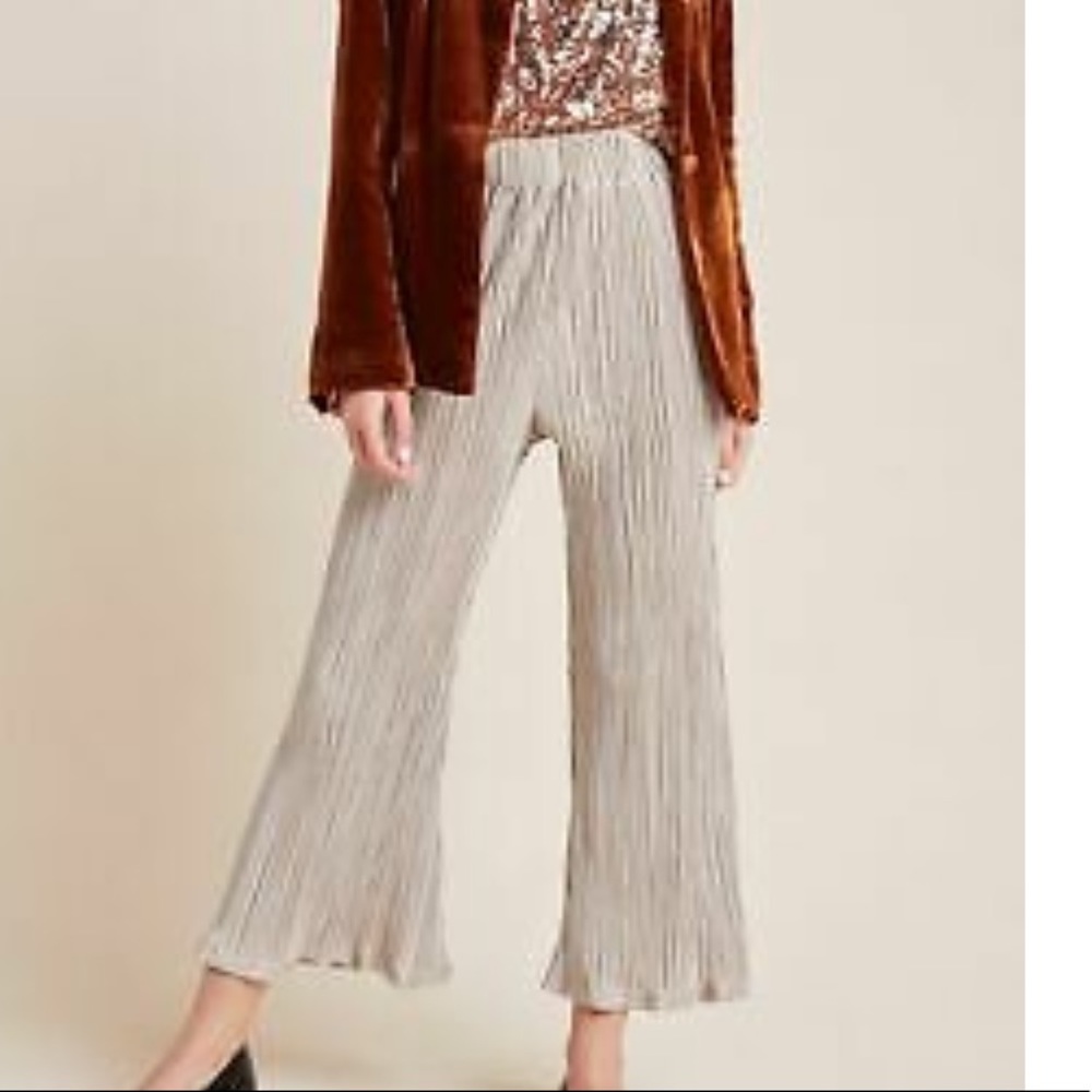 Anthropologie Dolan pleated pants in taupe